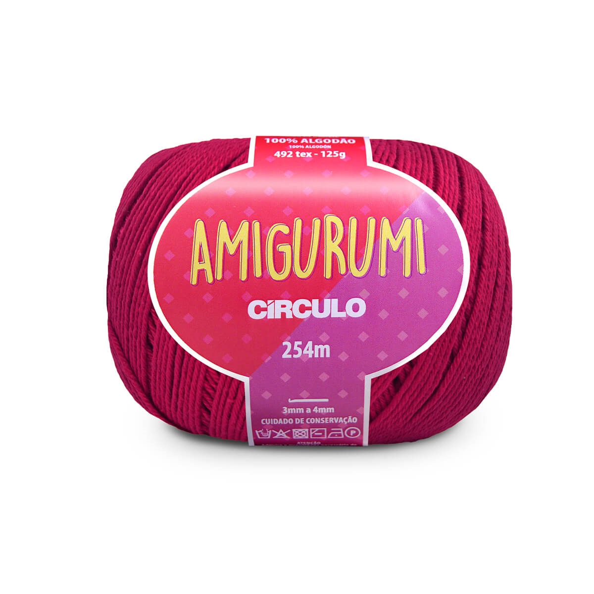 Linha Amigurumi Círculo 3951 (Viva Magenta)
