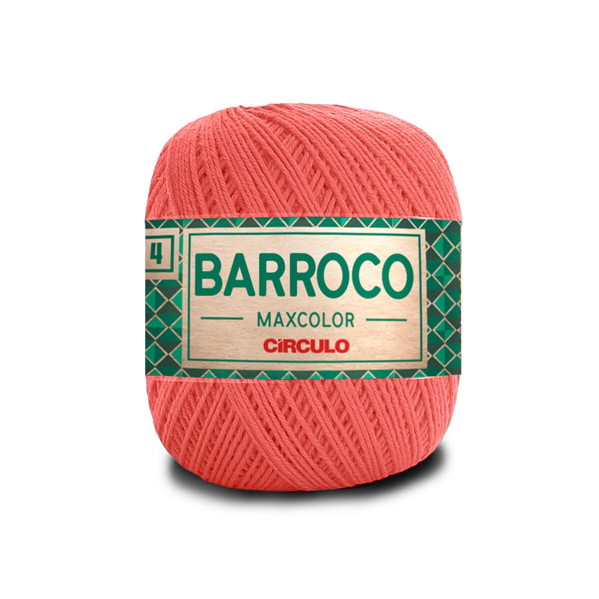 Barroco Maxcolor N.4 Círculo 4004 (Coral -Vivo)