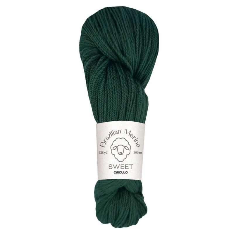 Lã Brazilian Merino Circulo 5007 (Juniper)