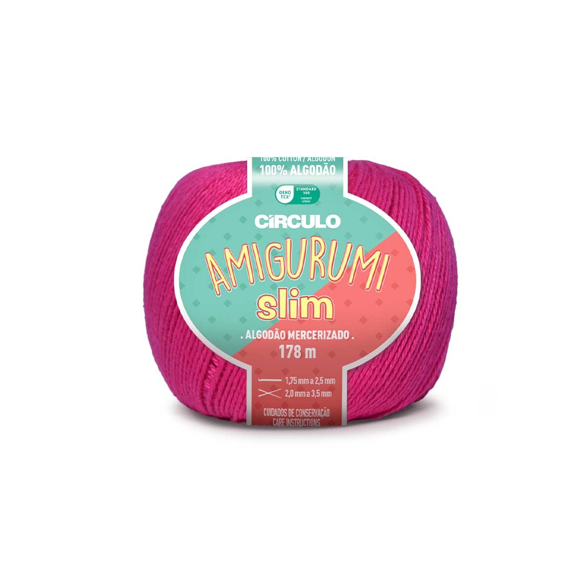 Linha Amigurumi Slim Círculo 3754 (Rosa Pink)
