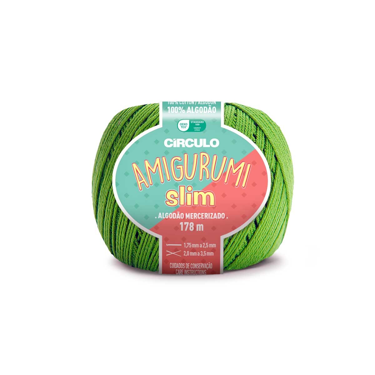 Linha Amigurumi Slim Círculo 5203 (Greenery)