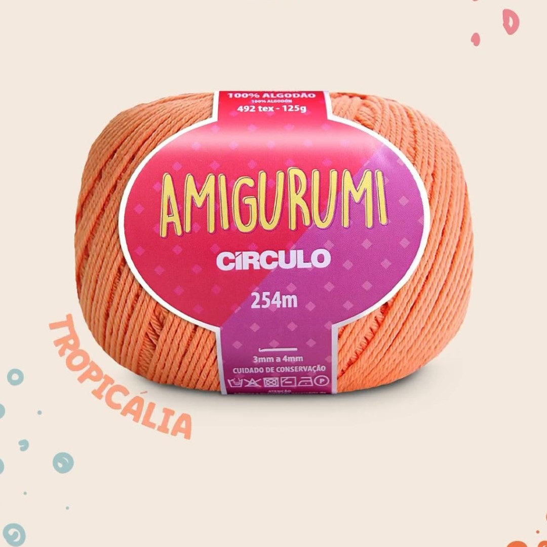 Linha Amigurumi Círculo 4171 (Tropicália)