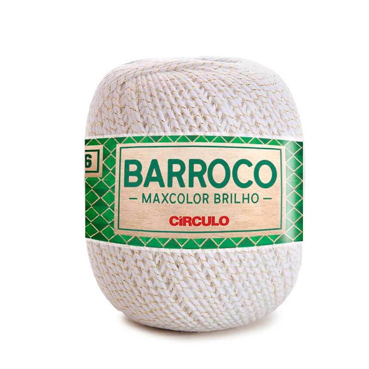 Barroco Maxcolor Brilho N.6 Círculo 8001 (Branco)