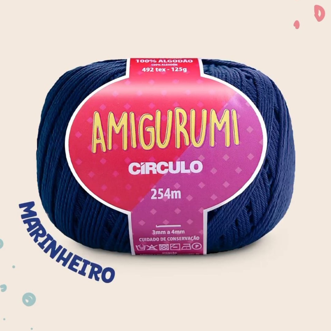 Linha Amigurumi Círculo 2745 (Marinheiro)