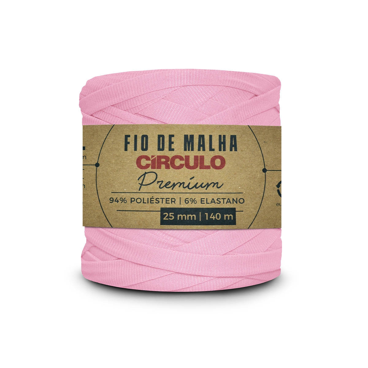 Fio de Malha Premium Círculo 3526 (Rosa Candy)