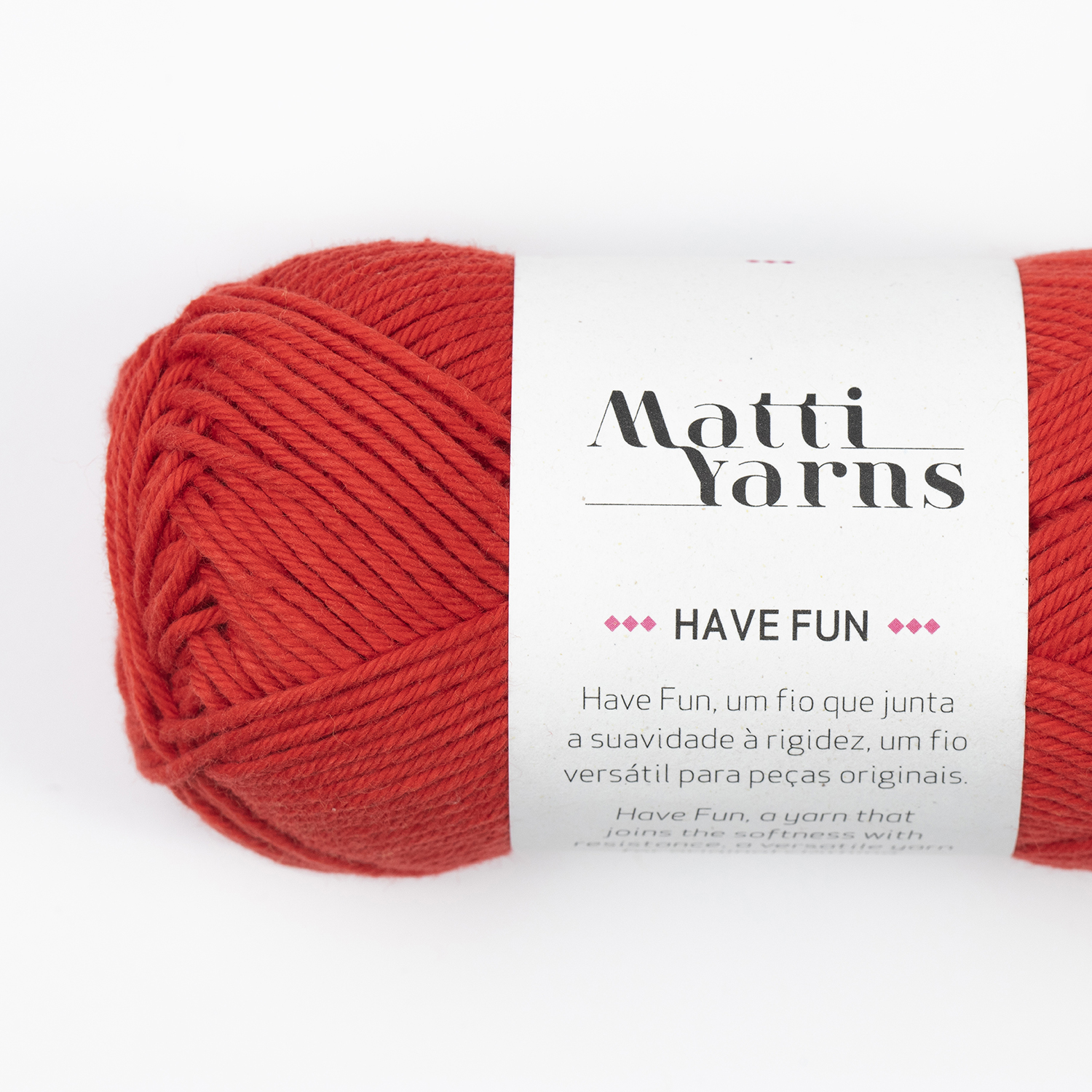 Linha Have Fun (Amigurumi) Matti Yarns 5003 (Vermelho)