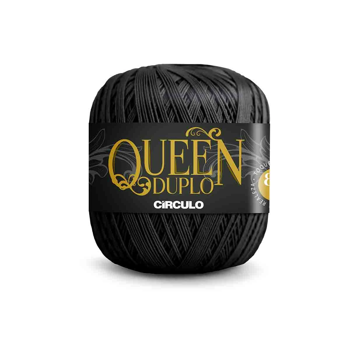 Linha Queen Duplo Círculo 8990 (Preto)