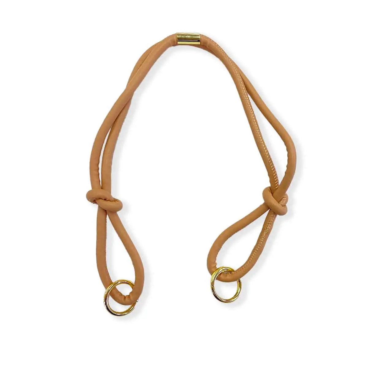 Alça  PU  60cm( Bege)- Círculo