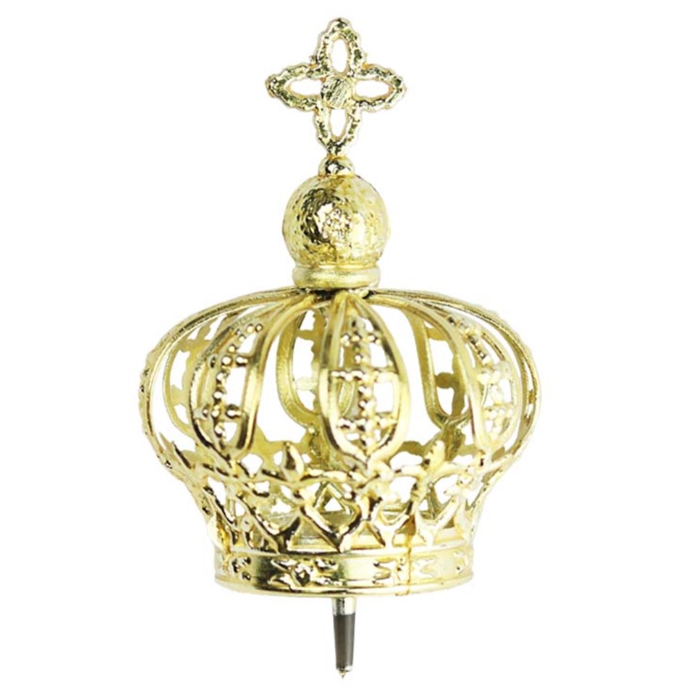 Coroa Dourada Santinhas (8cm)