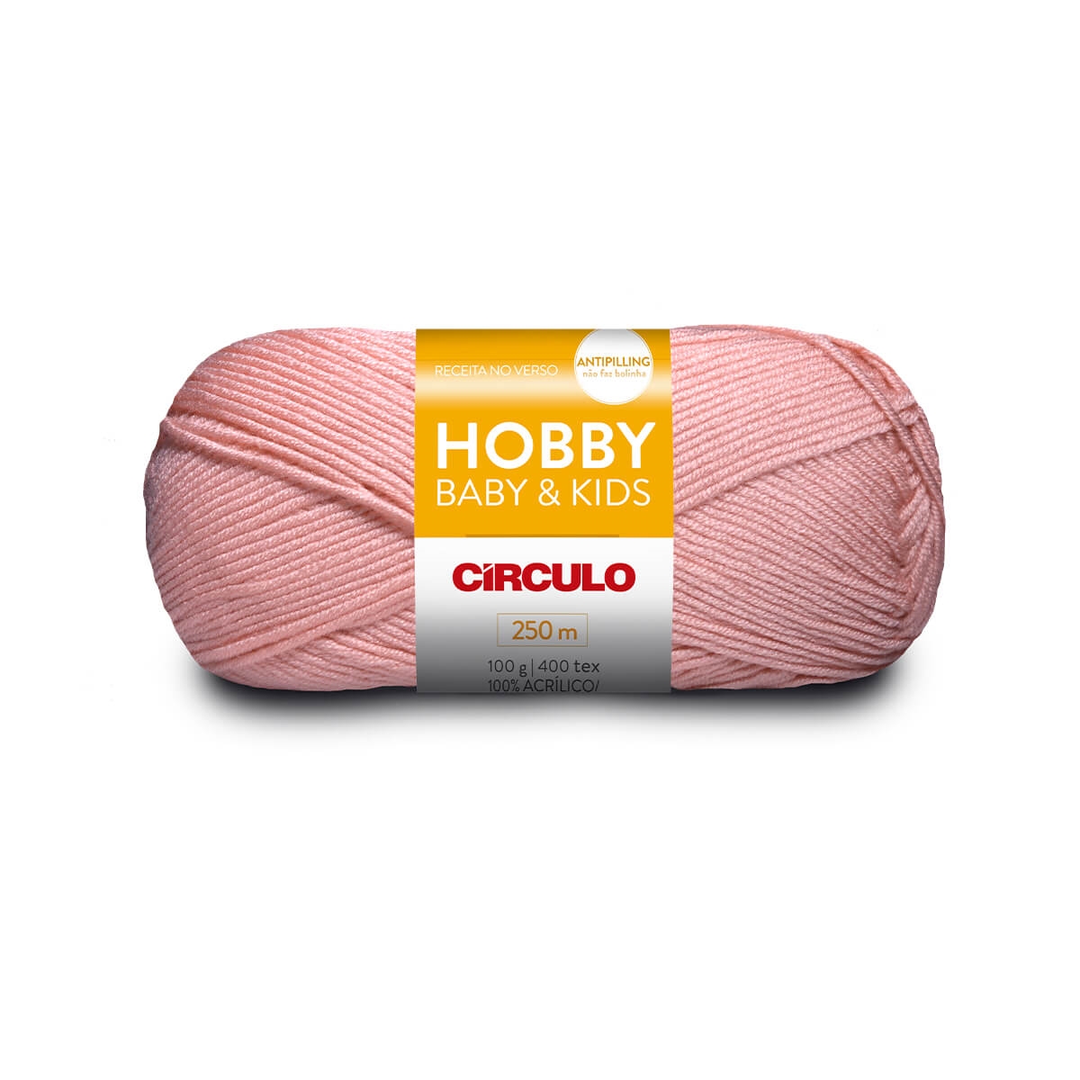 Lã Hobby Baby and Kids Círculo 3390 (Quartzo)