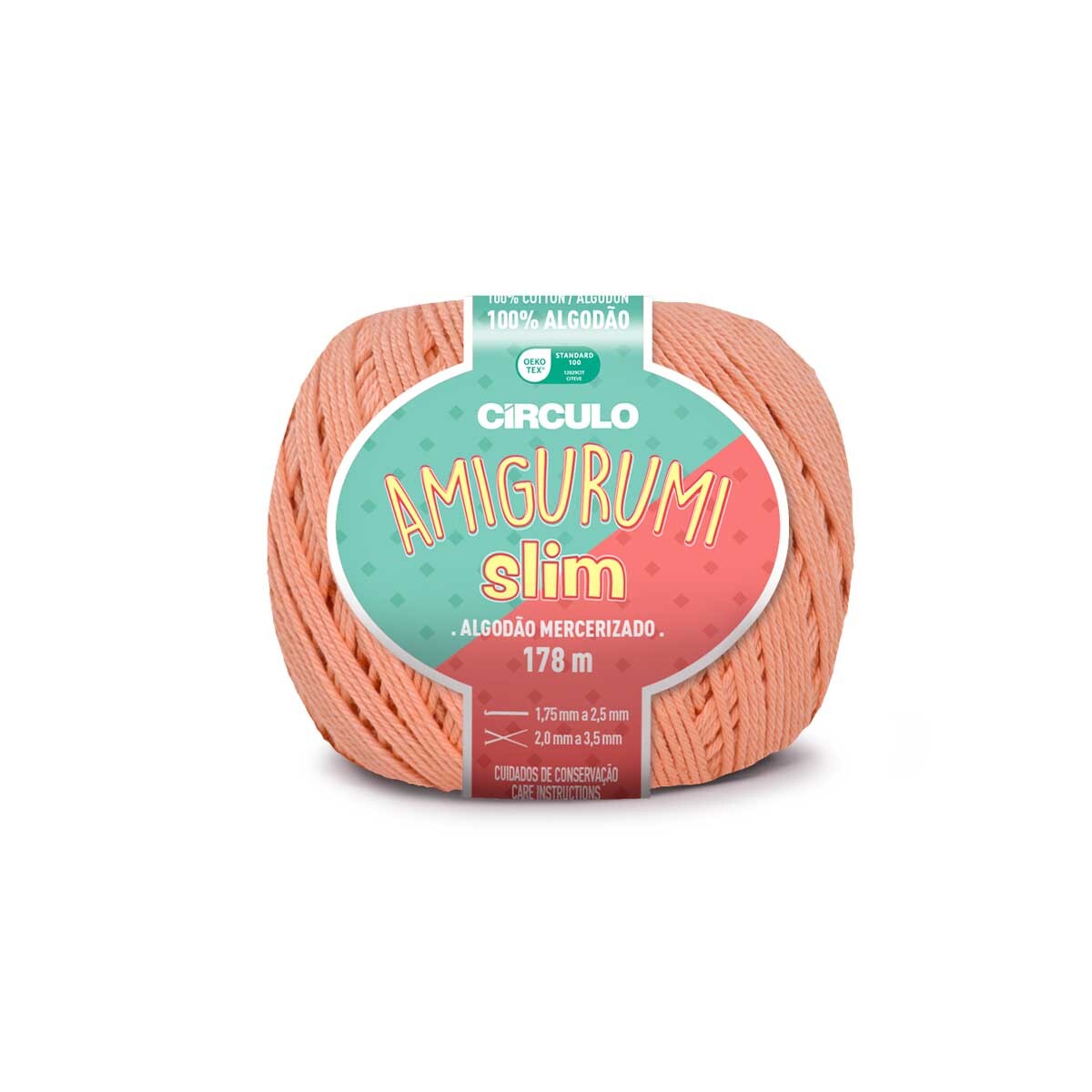 Linha Amigurumi Slim Círculo 4171(Tropicália)