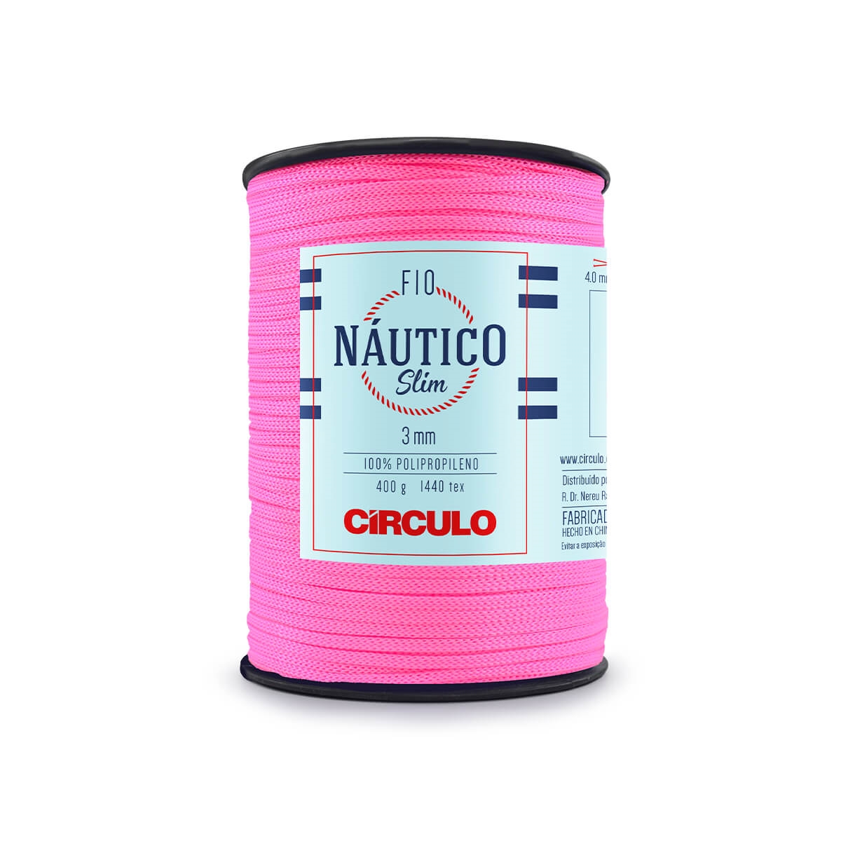 Fio Náutico Slim 3mm  Círculo 6011  (Tulipa)
