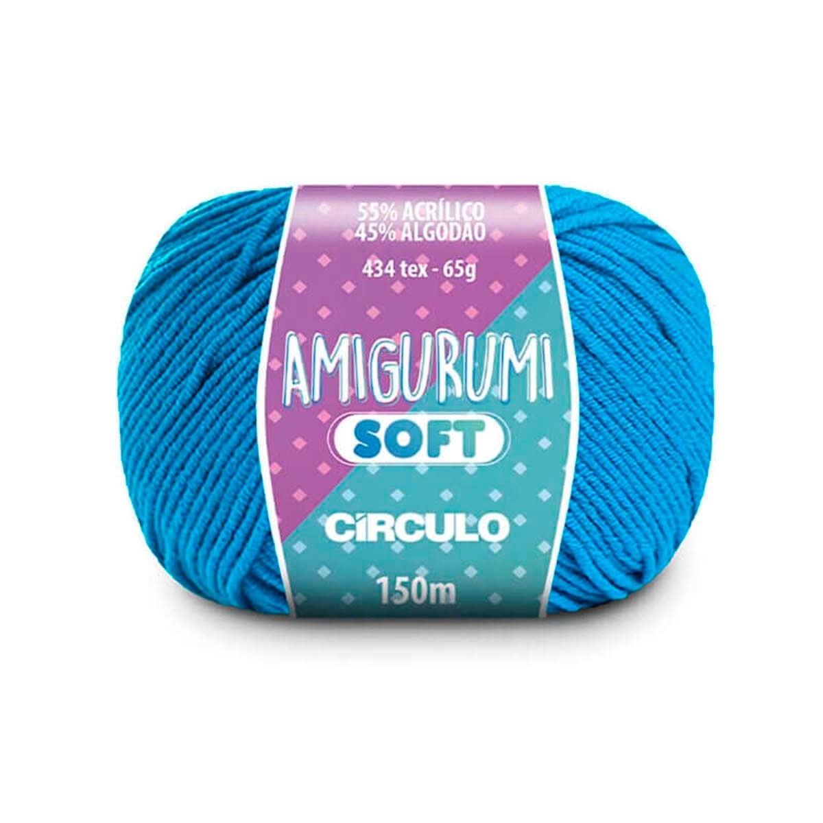Linha Amigurumi Soft Círculo 2286 (Piscina)