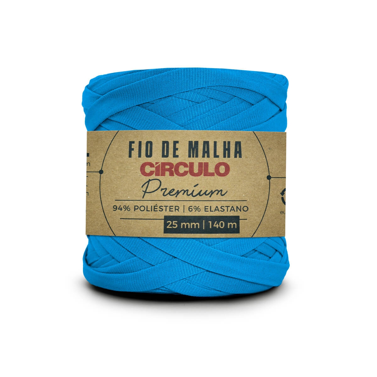 Fio de Malha Premium Círculo 786 (Azul Tropical)