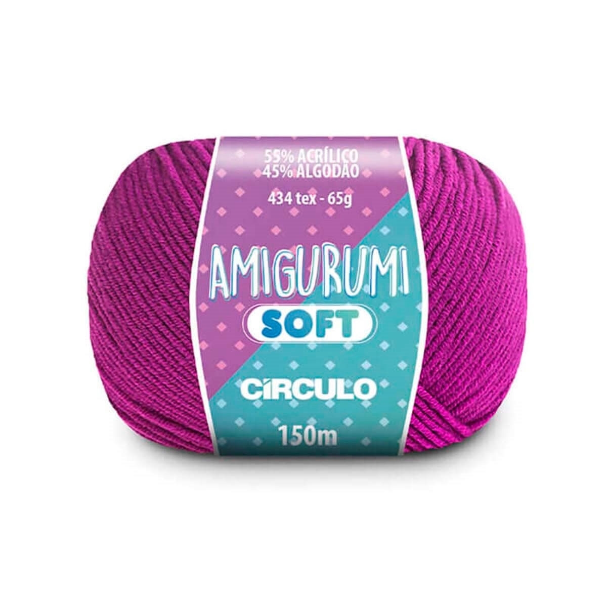 Linha Amigurumi Soft Círculo 6614 (Alfazema)