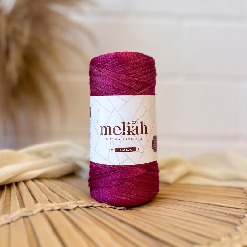 Fio de malha Premium Lux - Cor Rosa Bourbom