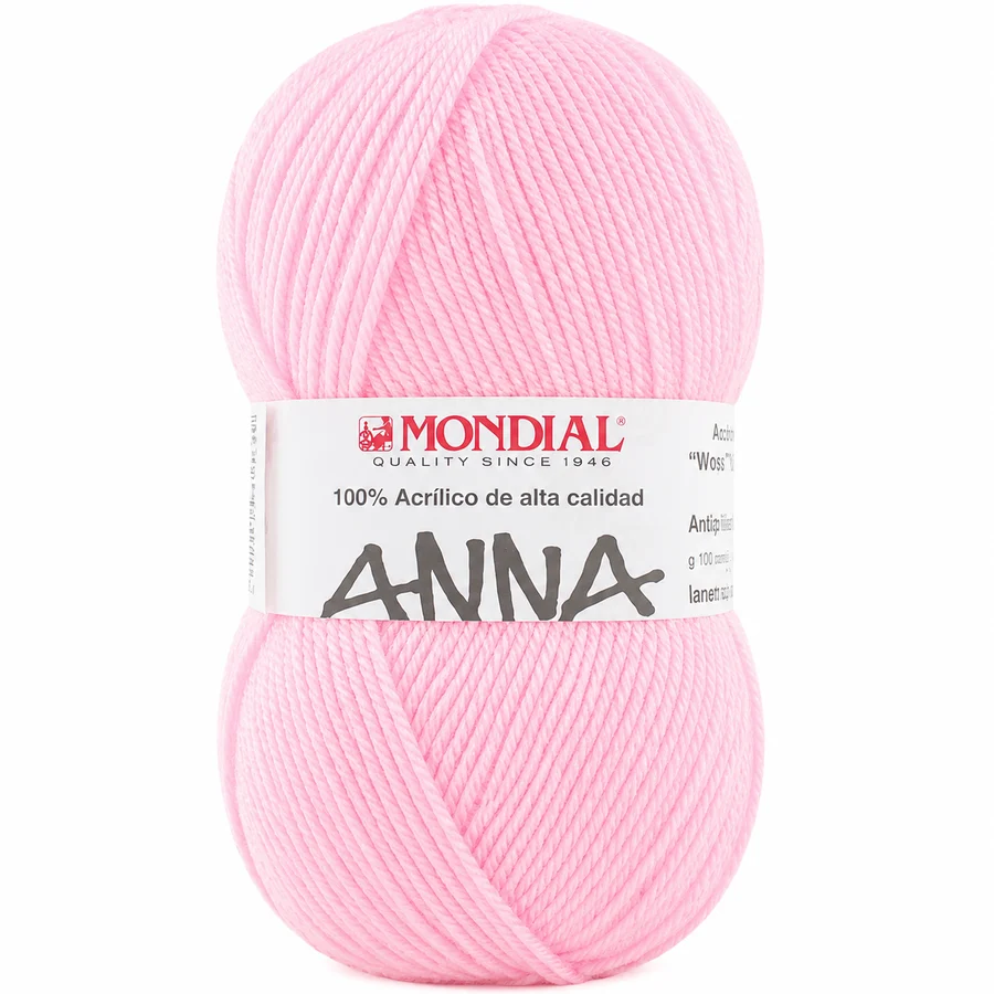 Anna New Mondial -Cor 446 (Rosa Bebe)