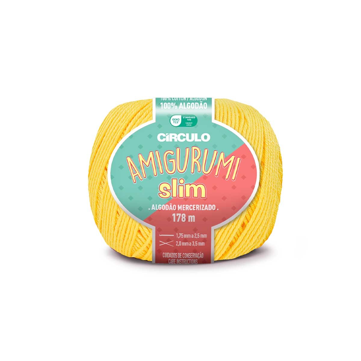 Linha Amigurumi Slim Círculo 1317(Solar)