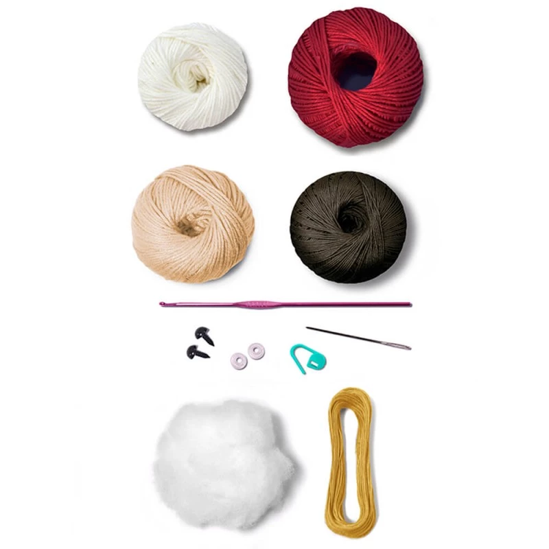 Kit Amigurumi Natal Círculo - Magical Nina