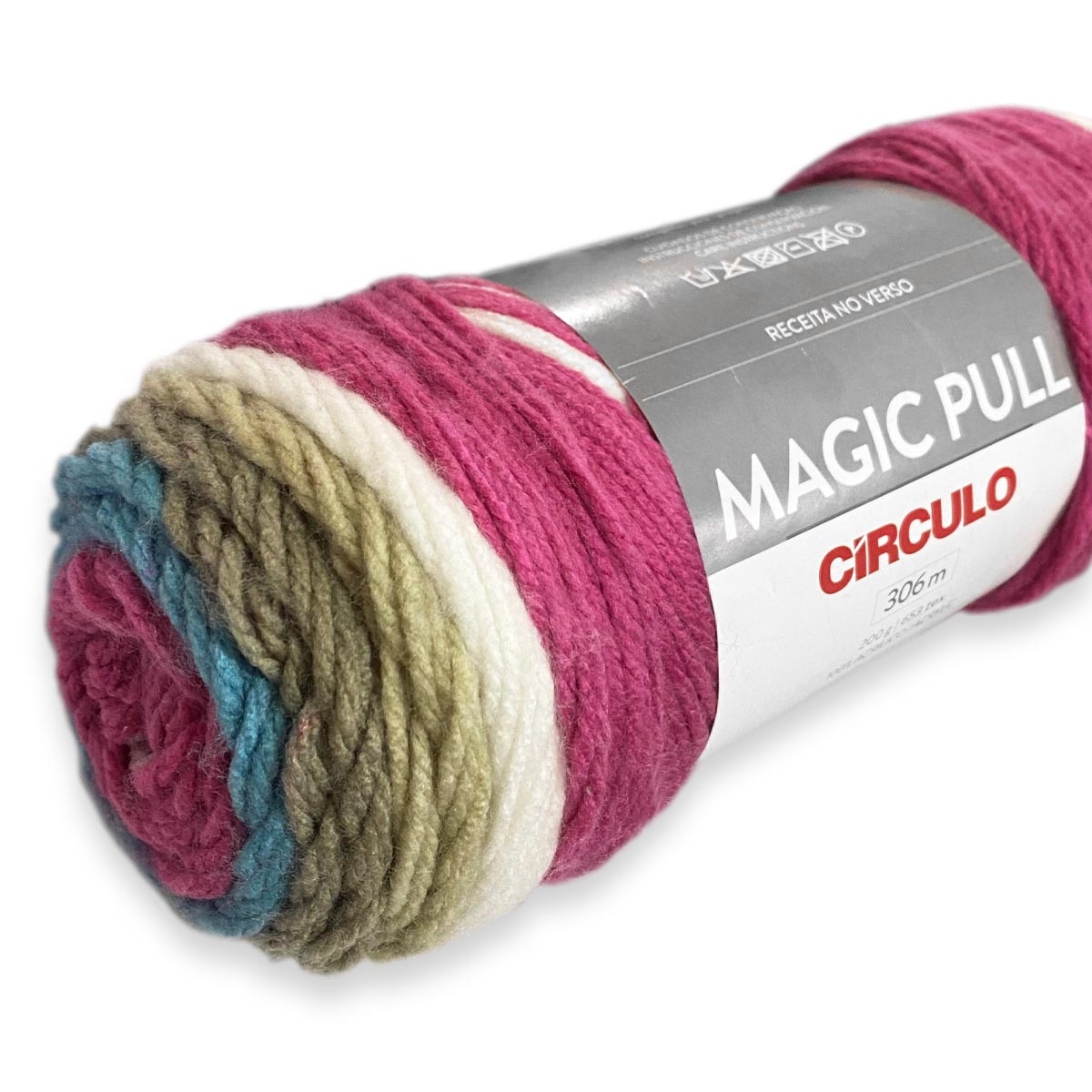 Lã Magic Pull  Círculo 9578 (Algodão-doce)