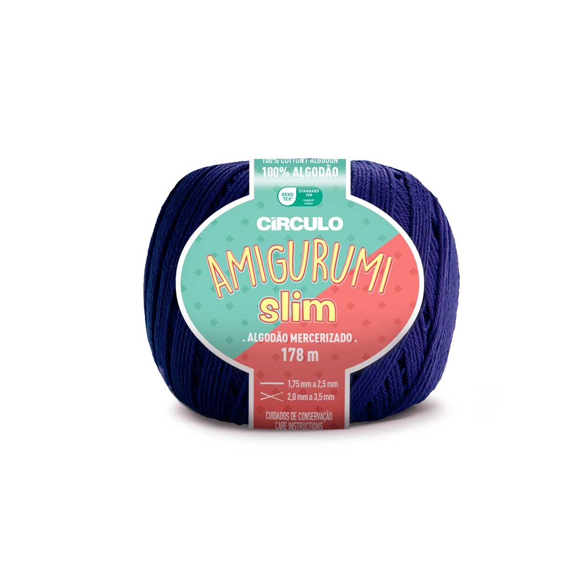 Linha Amigurumi Slim Círculo 2856(Anil Profundo)
