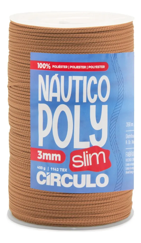 Fio Náutico Poly 3mm 7148 (Craft) - Círculo