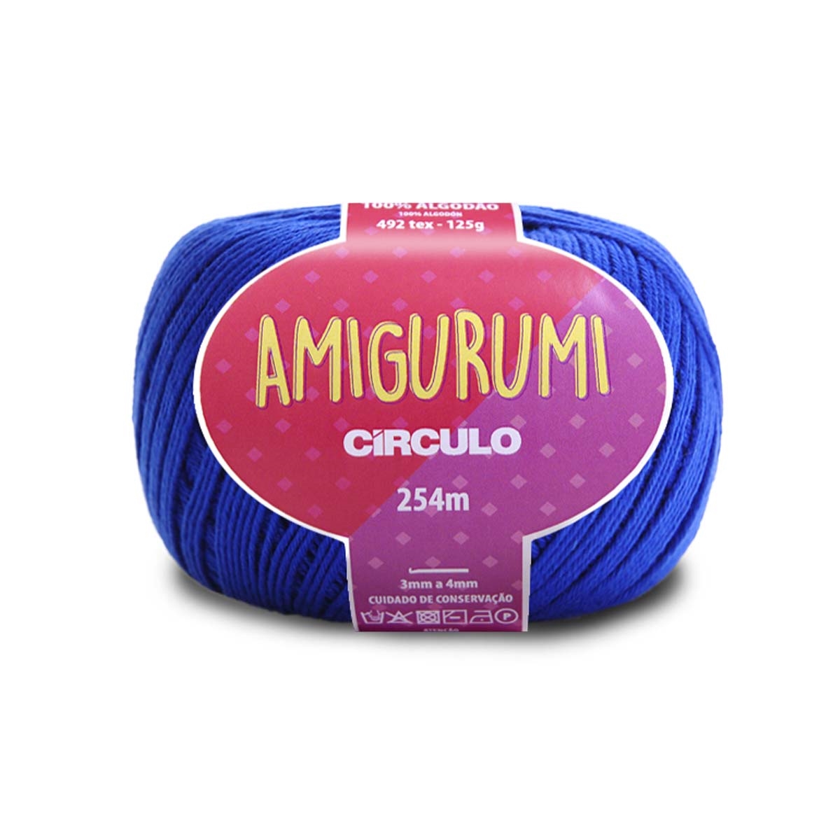 Linha Amigurumi Círculo 2829 (Azul - Bic)