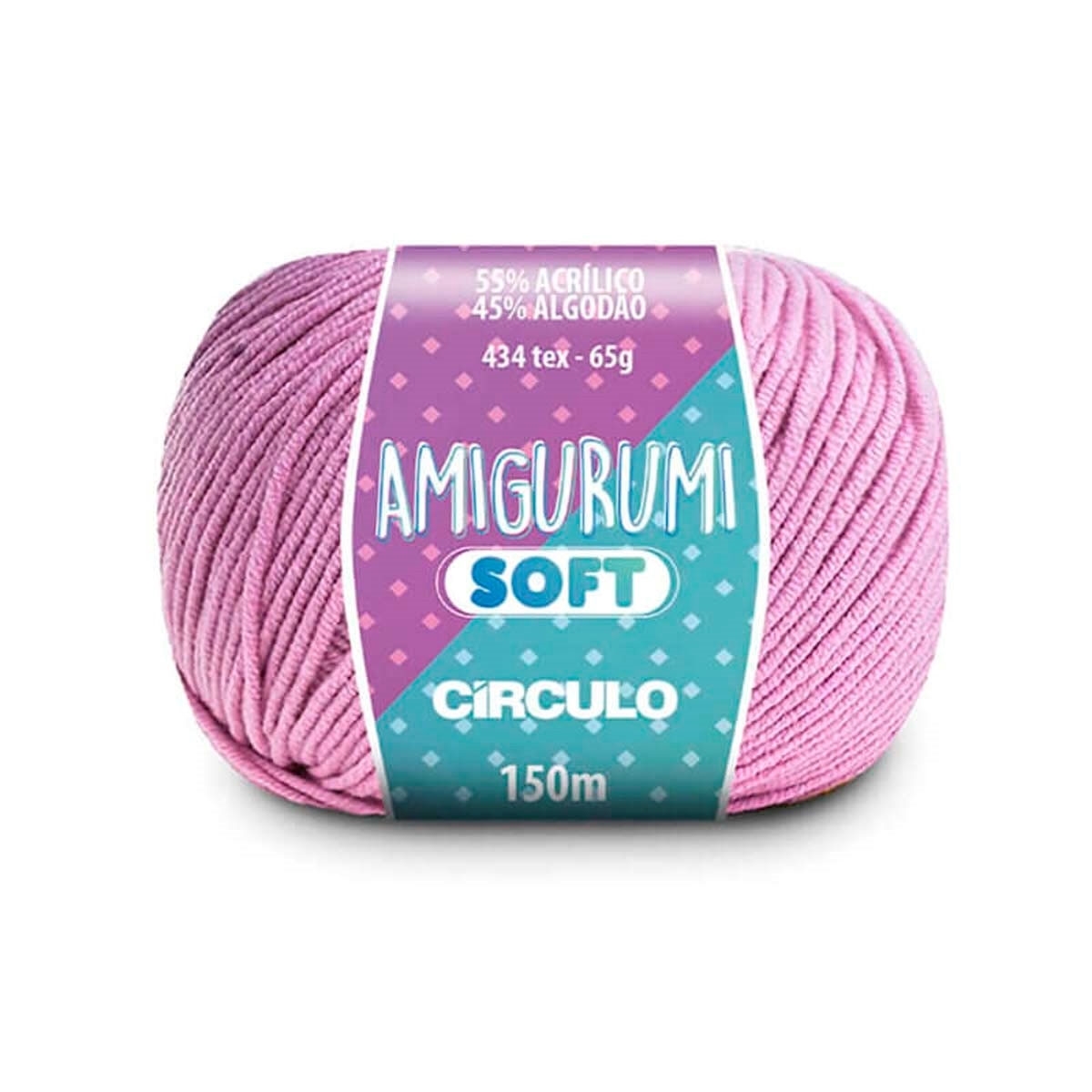 Linha Amigurumi Soft Círculo 3526 (Rosa - Candy)