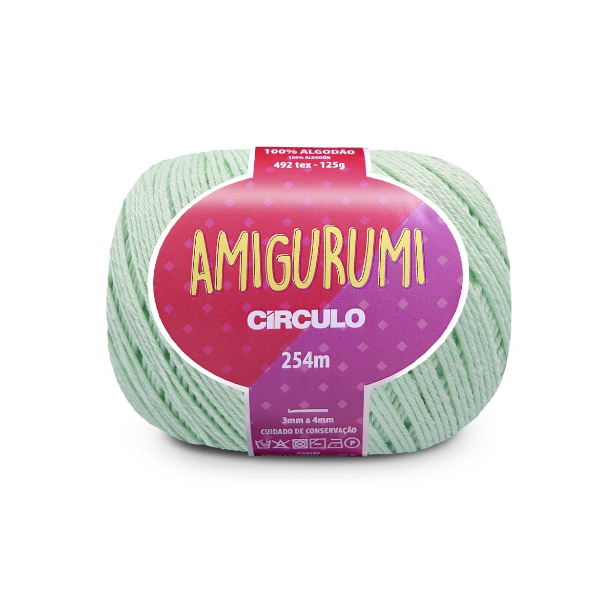 Linha Amigurumi Círculo 2204 (Verde - Candy)