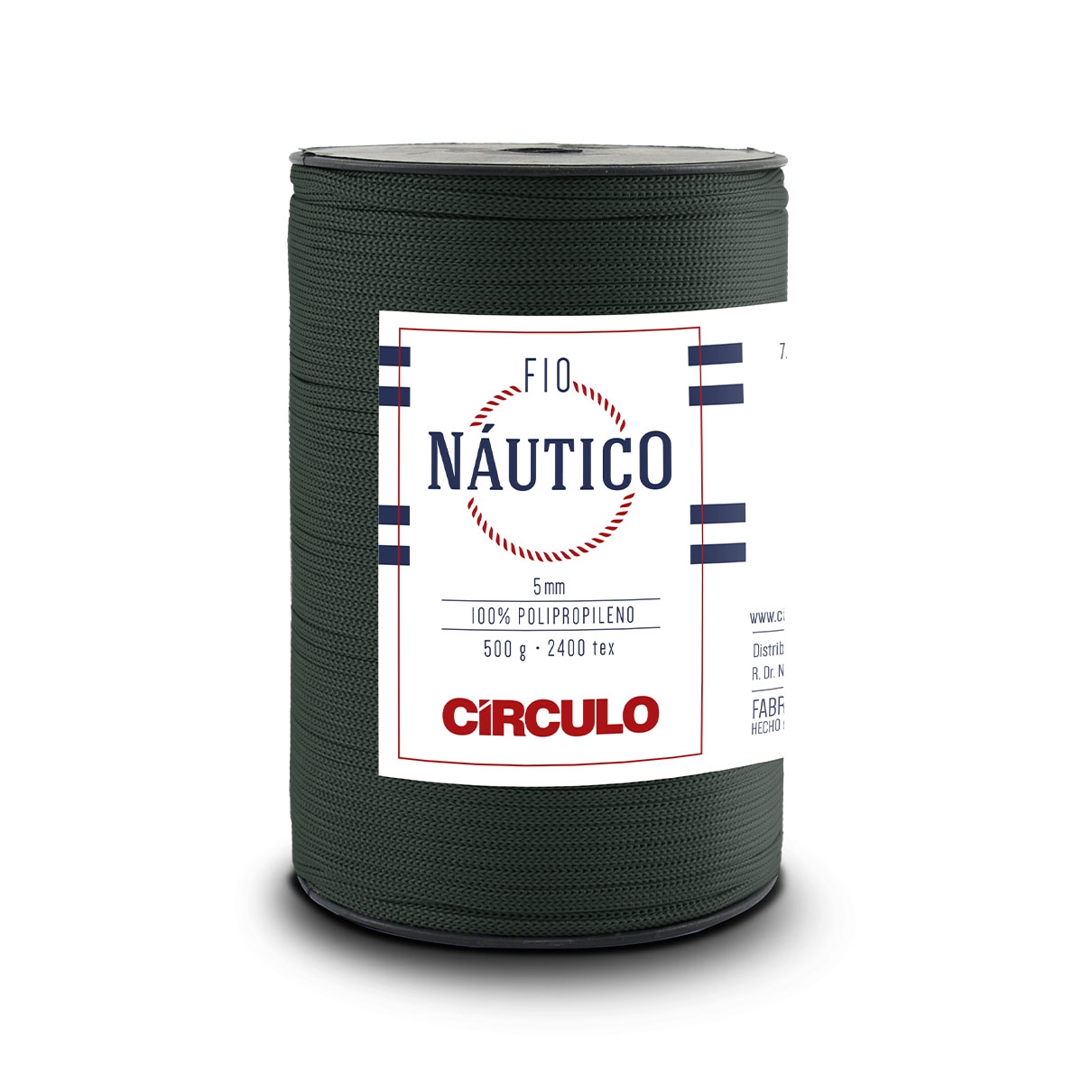 Fio Náutico 5mm Círculo 5398 (Musgo)