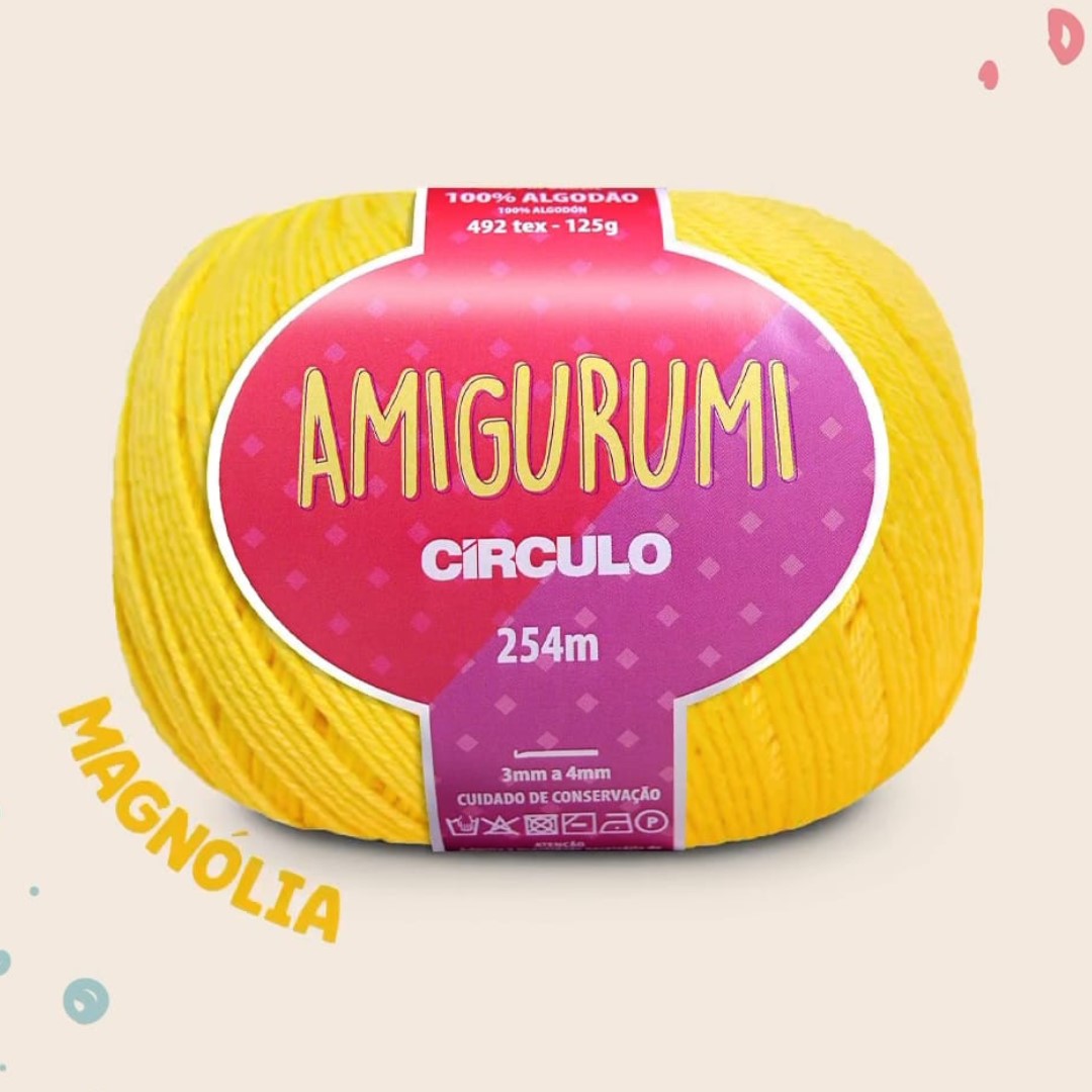 Linha Amigurumi Círculo 1205 (Magnólia)