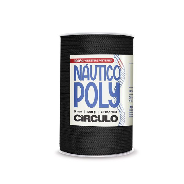 Fio Náutico Poly Círculo 8990 (Preto)