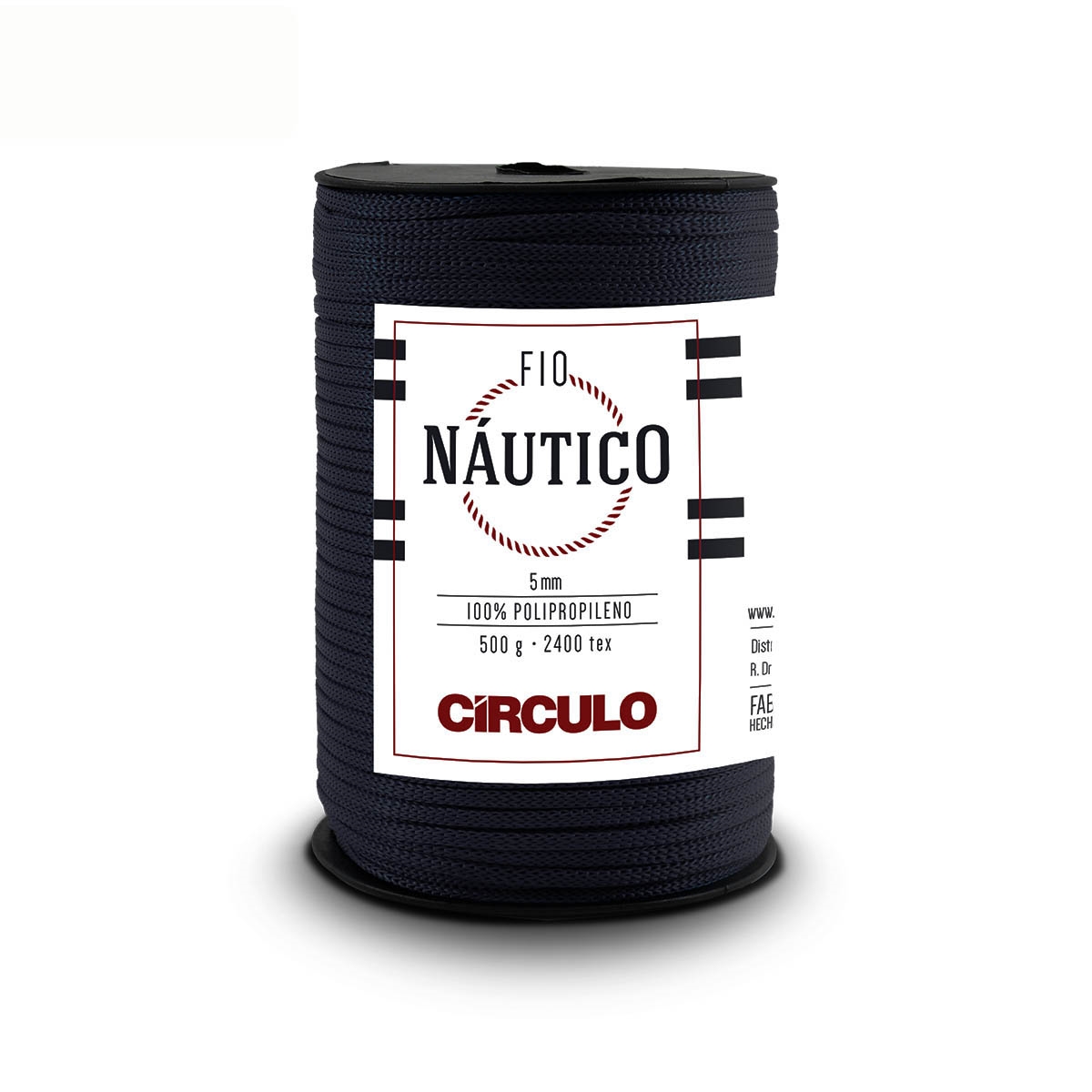 Fio Náutico 5mm Círculo 2856 (Azul  Marinho)