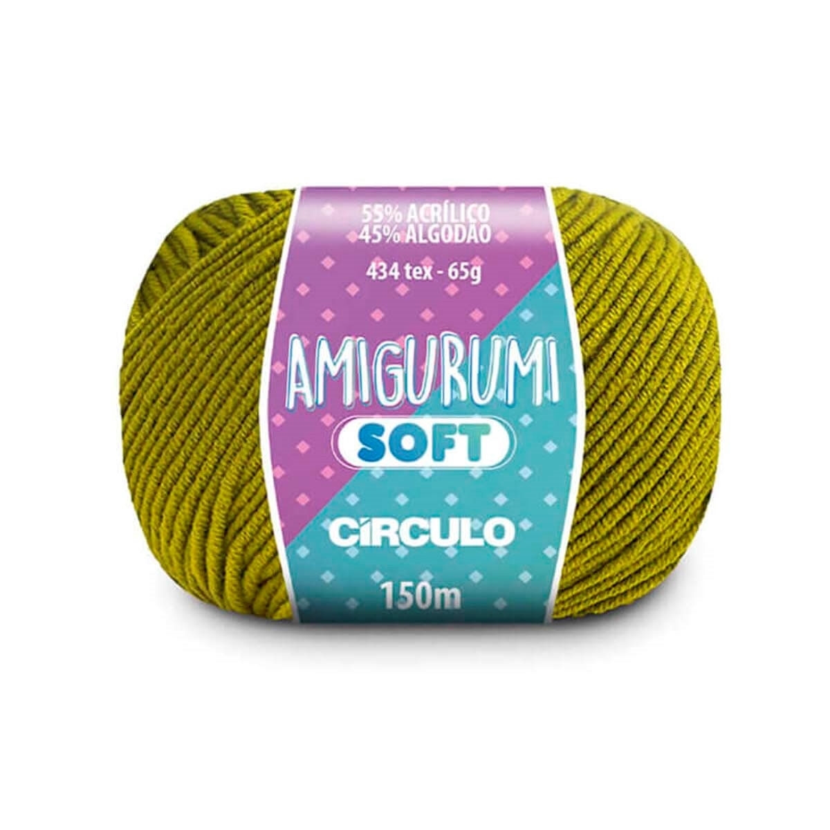 Linha Amigurumi Soft Círculo 5270 (Cana)