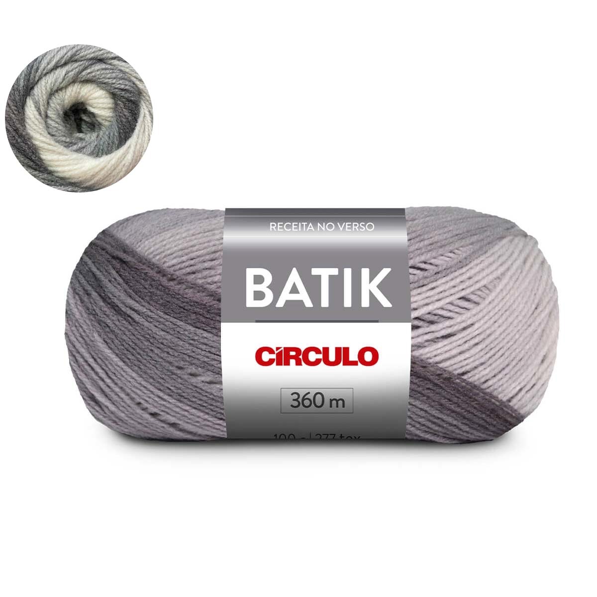 Lã Batik Círculo 9509(Granito)