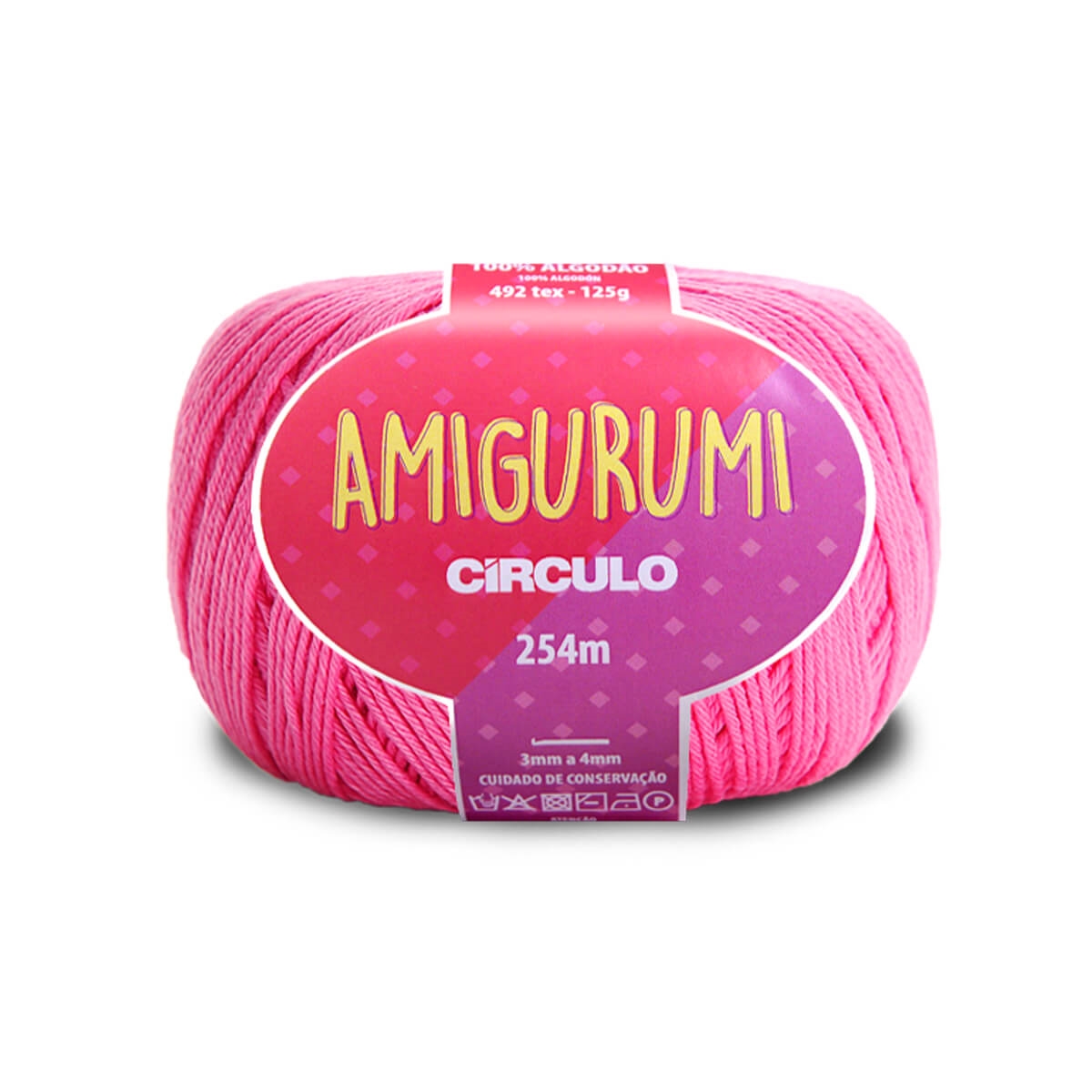 Linha Amigurumi Círculo 3182 (Pitaya)