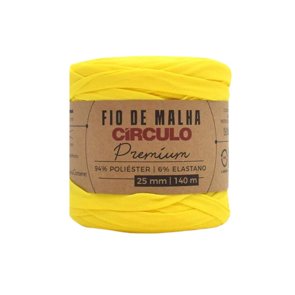 Fio de Malha Premium Círculo 1289 (Canário)