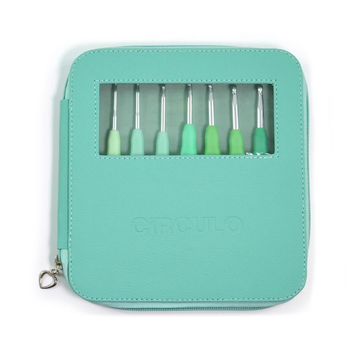 Kit Agulhas Soft Cabo Emborrachado - Círculo (Verde)