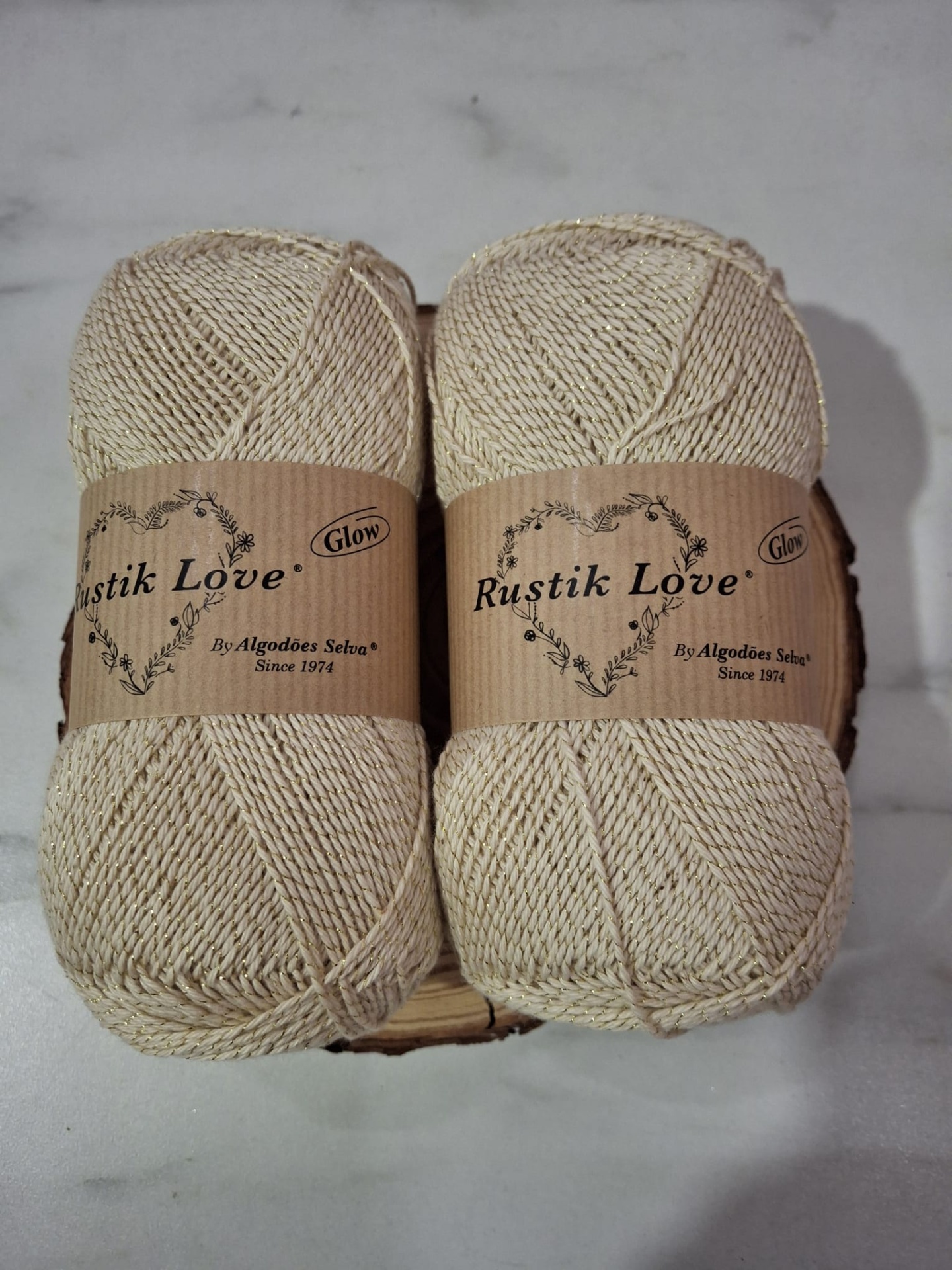 Rustik Love Glow 100g 8/4 (Ouro)