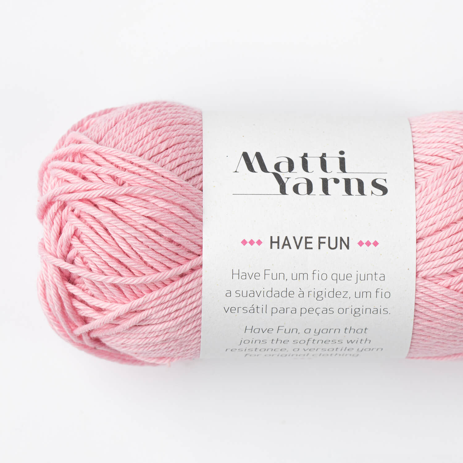 Linha Have Fun (Amigurumi) Matti Yarns 4001 (Rosa Claro)