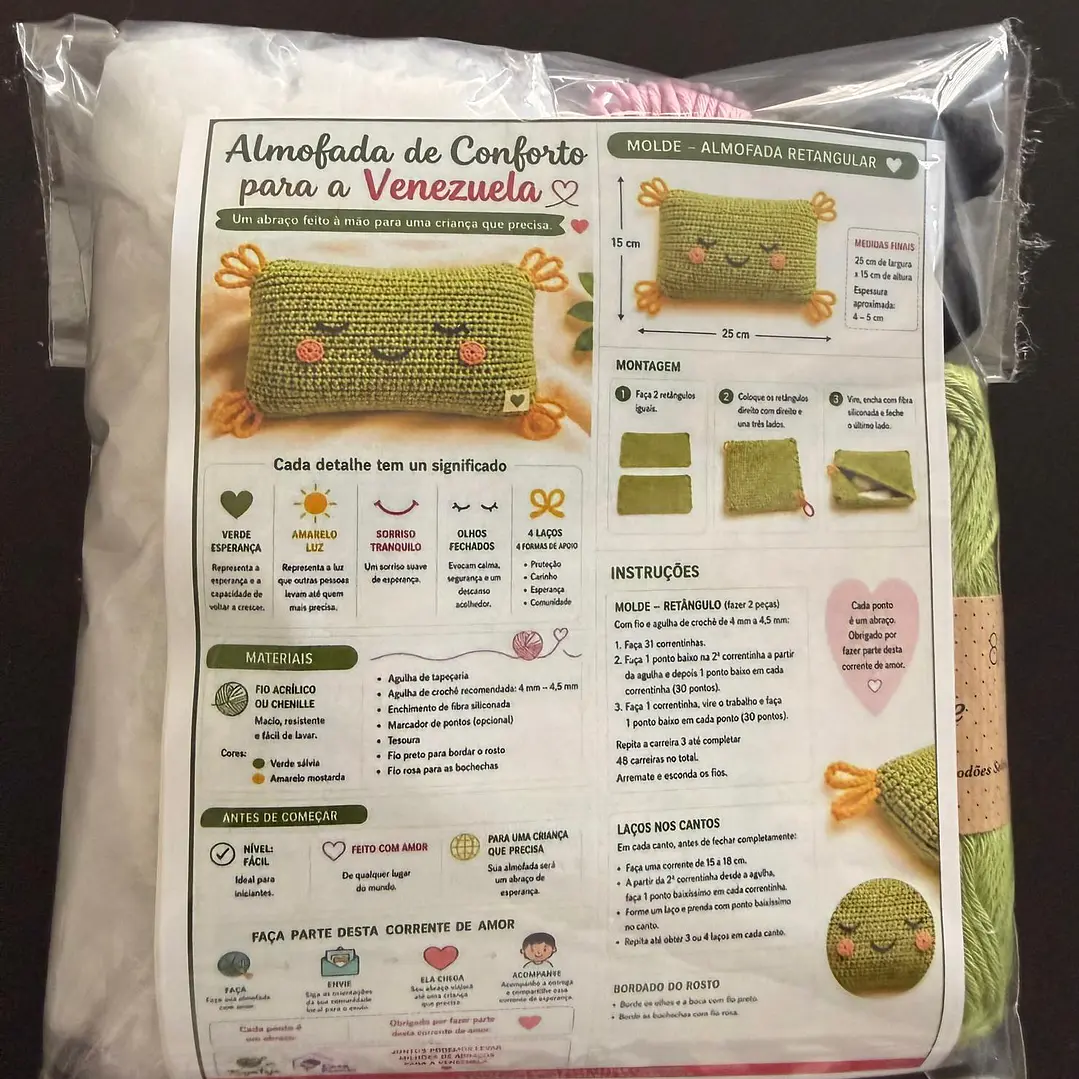 Kit Almofada de Conforto -  Algodões Selva