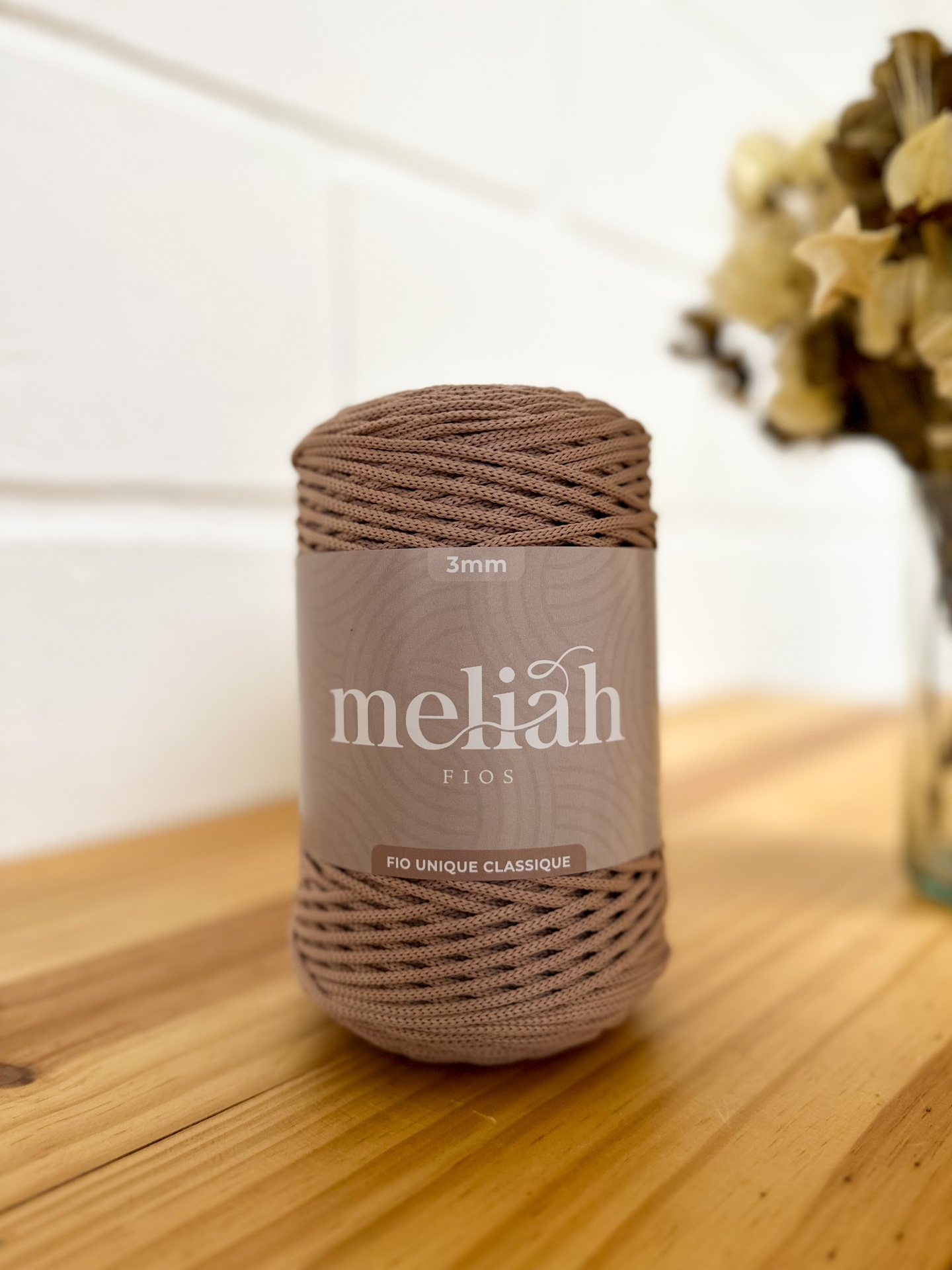 Unique Classique Meliah 3mm- Cor Nude Rosa
