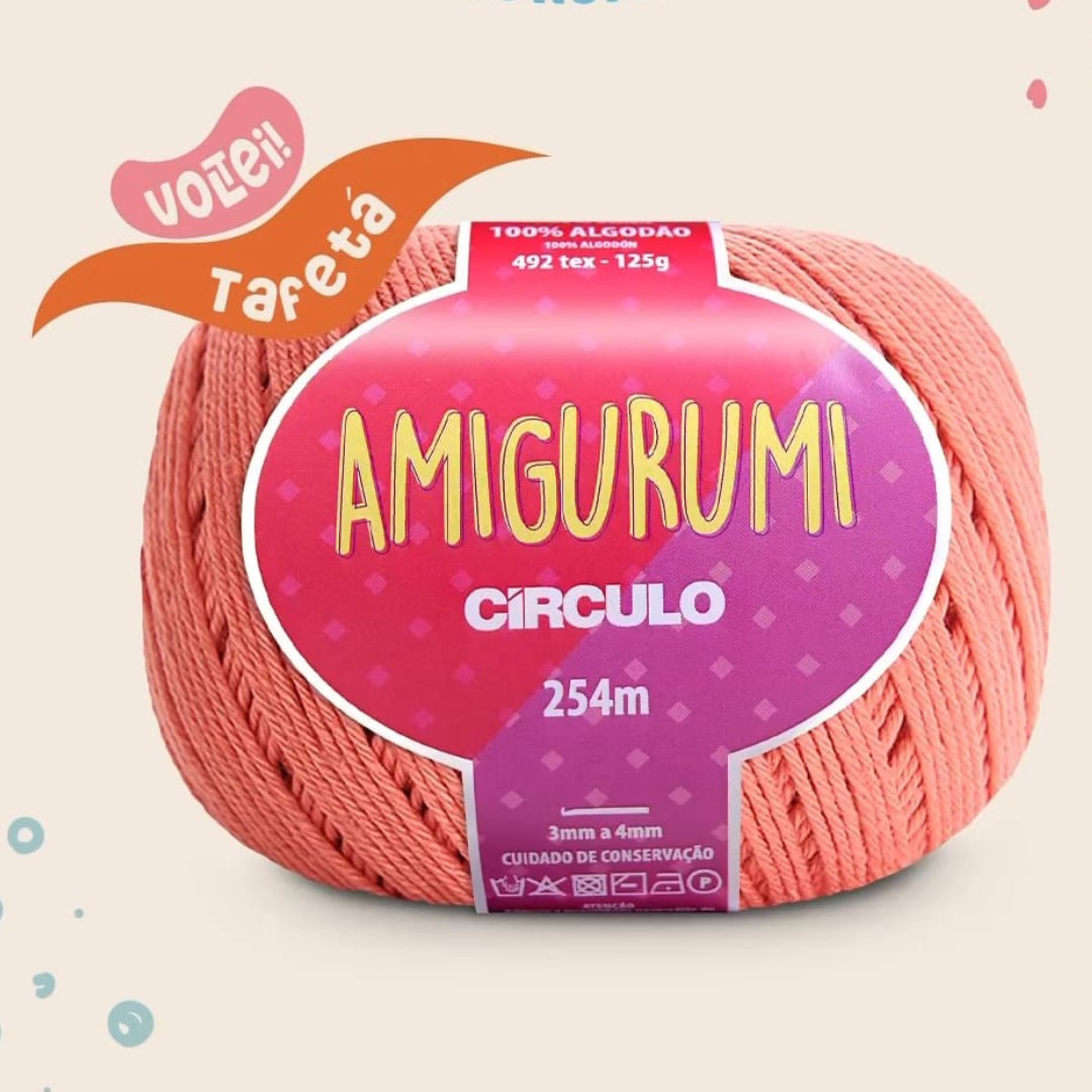 Linha Amigurumi Círculo 4093 (Tafetá)
