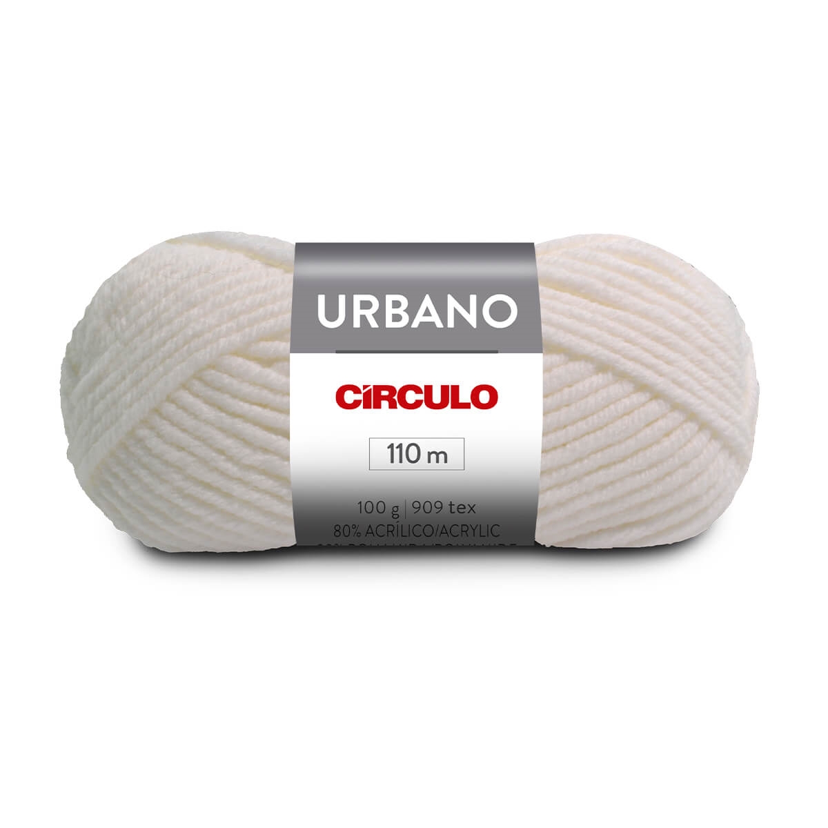 Lã Urbano  Círculo 8001 (Branco)