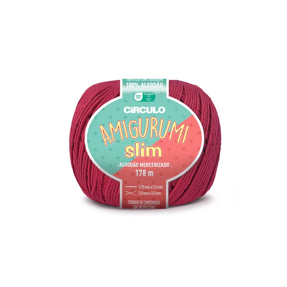 Linha Amigurumi Slim Círculo 3951 (Viva Magenta)