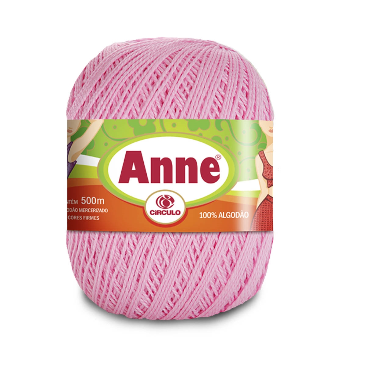 Linha Anne Círculo 3526 (Rosa Candy)