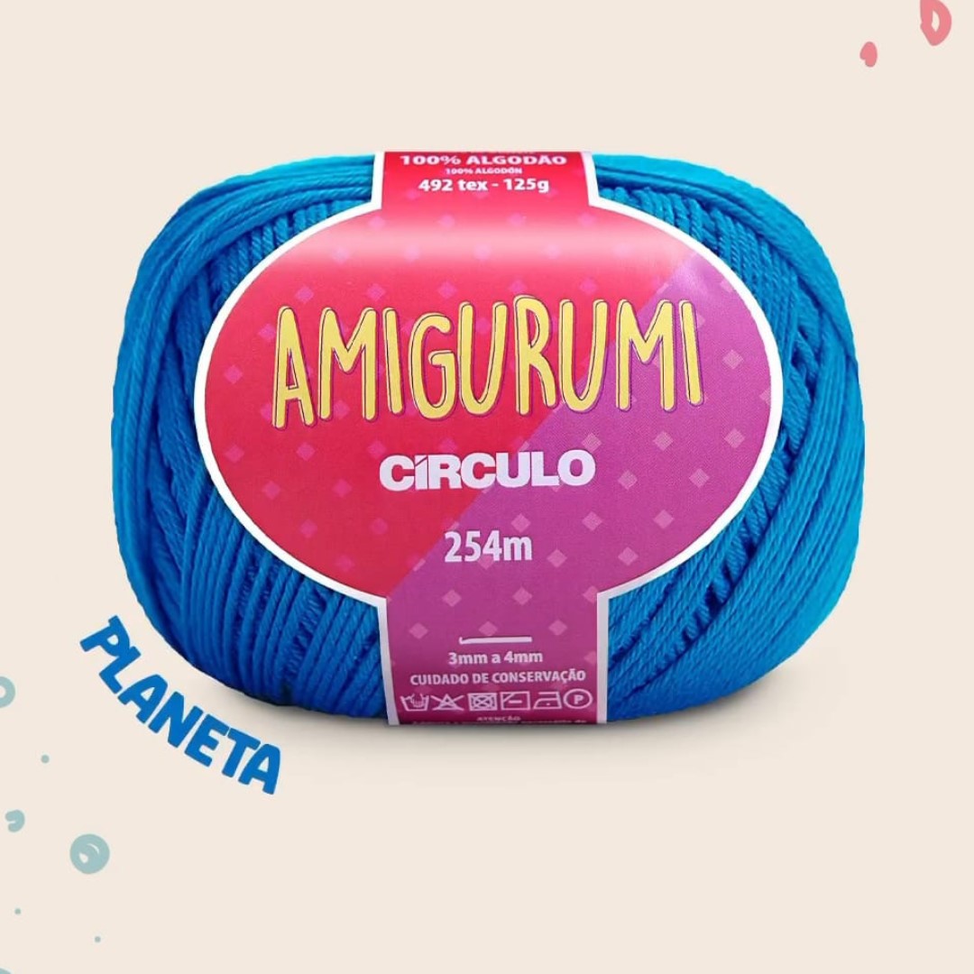 Linha Amigurumi Círculo 2618 (Planeta)