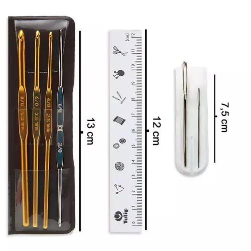 Kit Agulhas para Crochê Tulip Classic 1