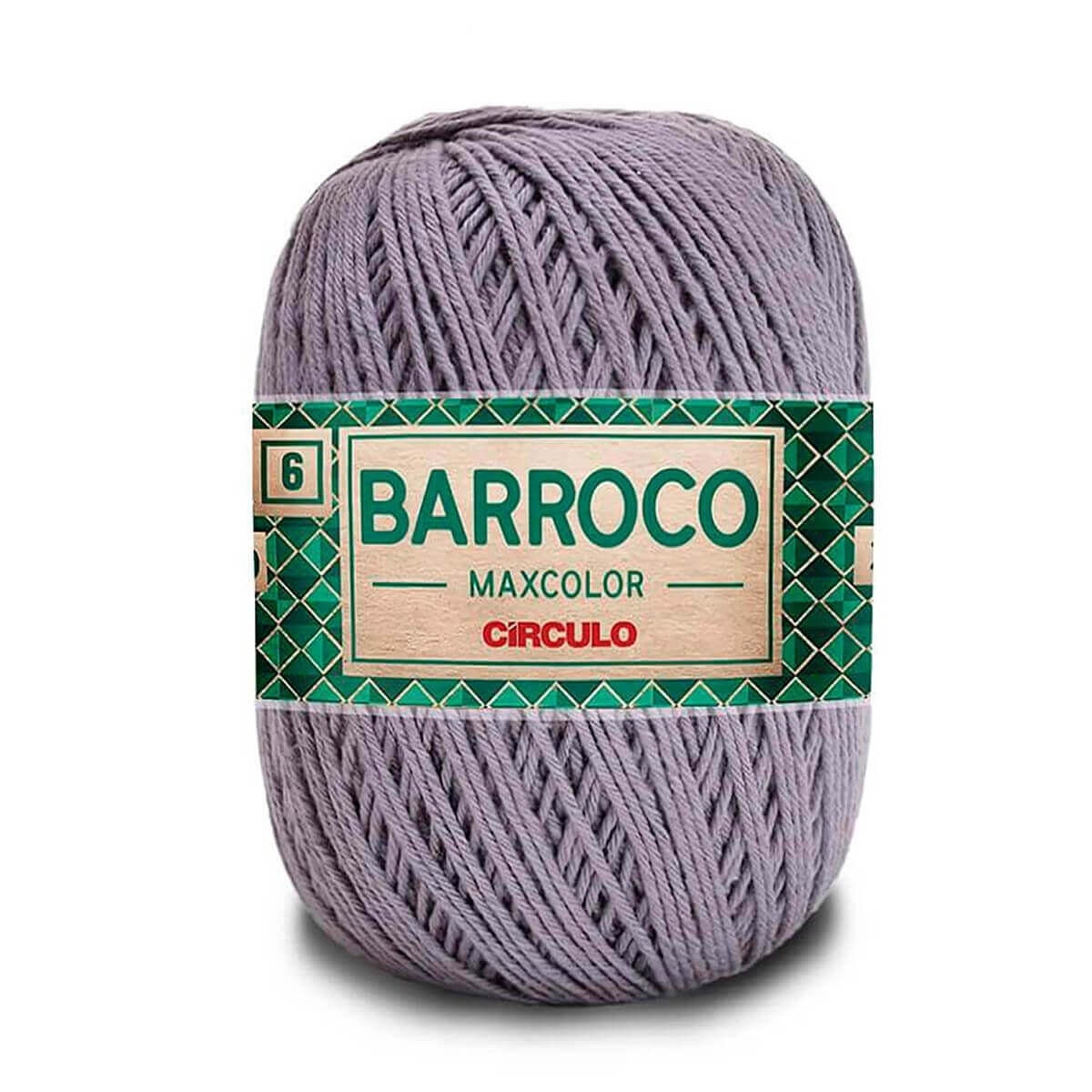 Barroco Maxcolor N.6 Círculo 8336 (Cinza - Chumbo)
