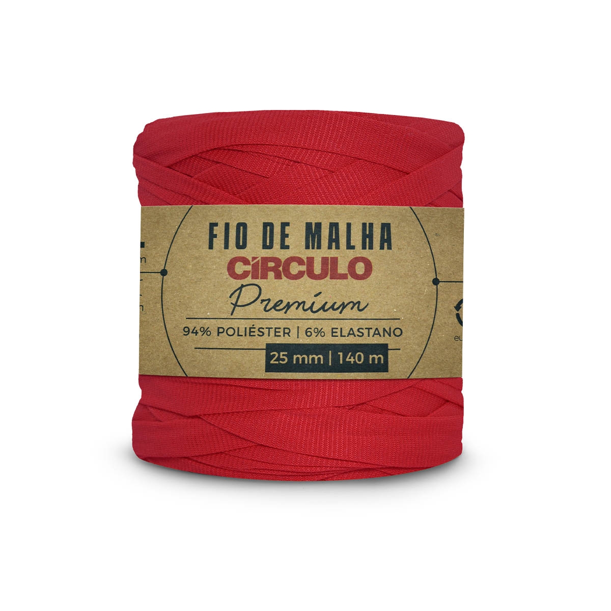 Fio de Malha Premium Círculo 3528 (Carmim)
